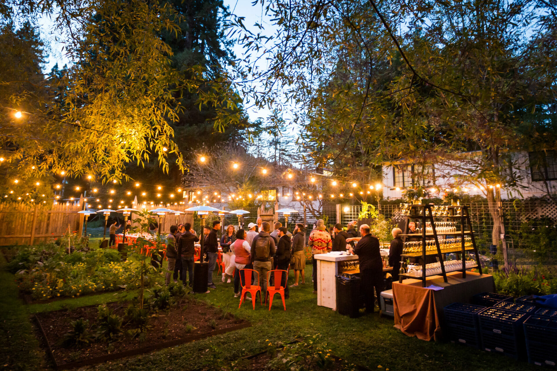 Corporate Events in the Kitchen Garden