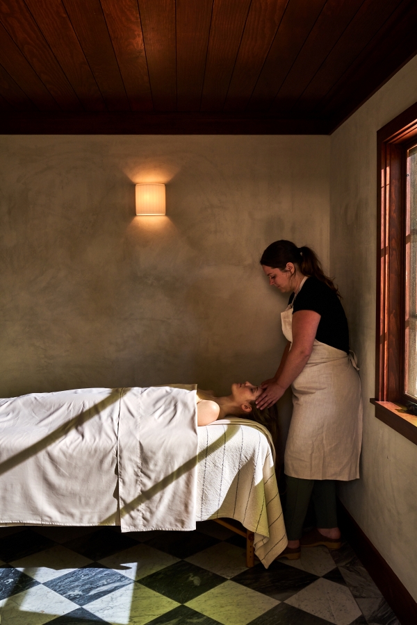 Massage room at The Spa