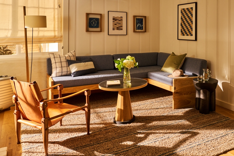Sitting area at Dawn Ranch