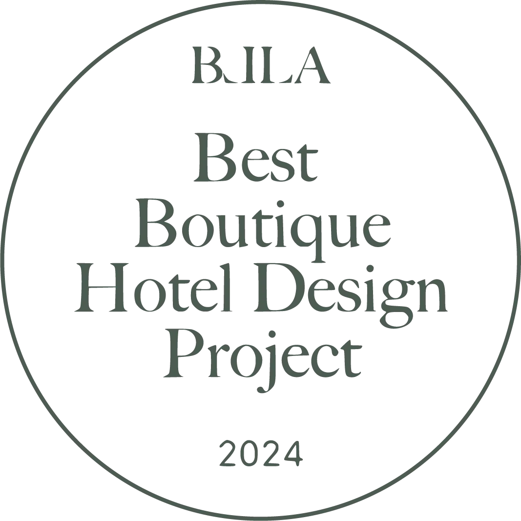 BLLA Best Boutique Hotel Design Project Badge
