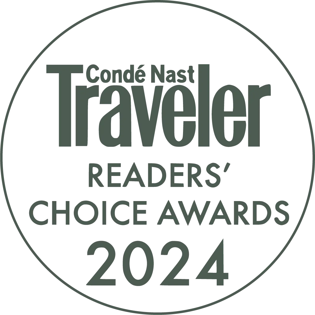 Conde Nast Traveler Readers Choice Award 2024 Badge