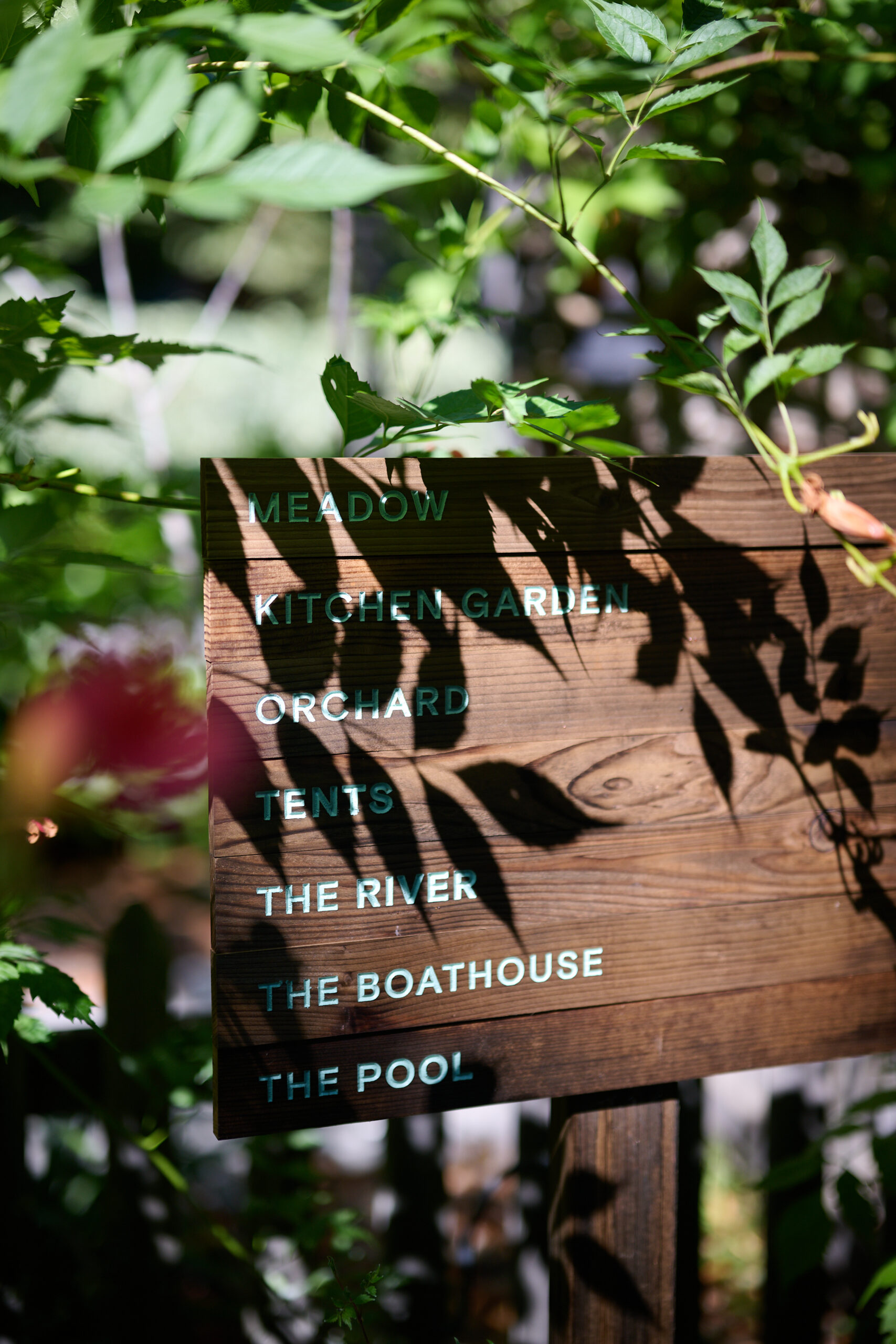 Signs at Dawn Ranch